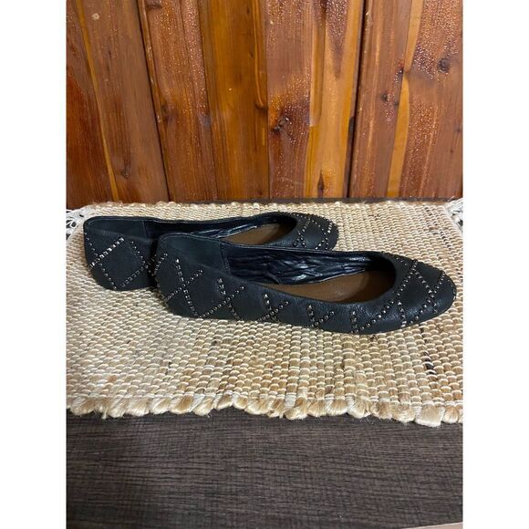 Zara Woman black beaded flats size 39 - Picture 3 of 7